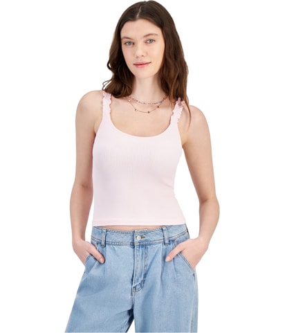 Ribbed Strapped Tank Top