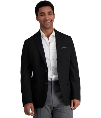 Premium Stretch Two Button Blazer Jacket