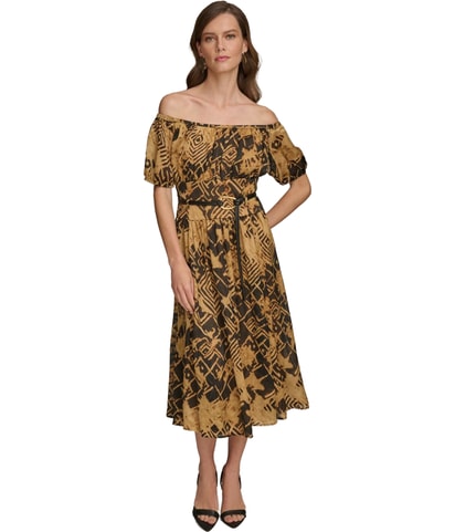 Belted Midi Dress