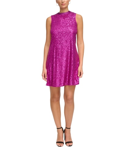 Sequin Shift Dress