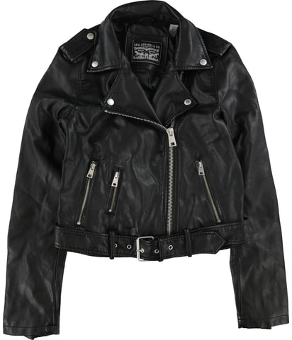 Faux Leather Motorcycle Jacket