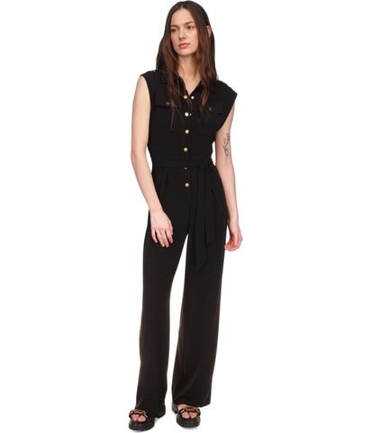 Belted Utility Jumpsuit