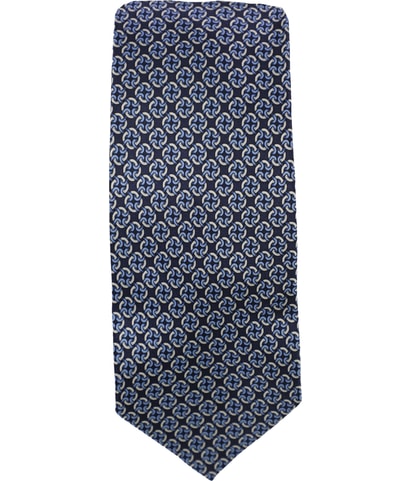 Linked Square Self-tied Necktie