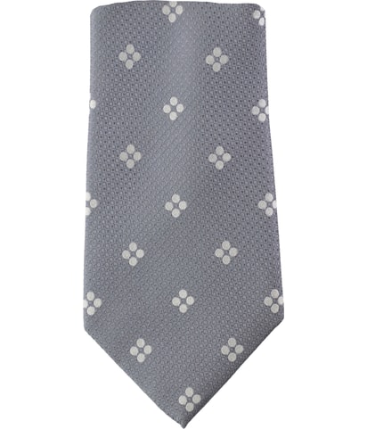 Grid Fot Self-tied Necktie