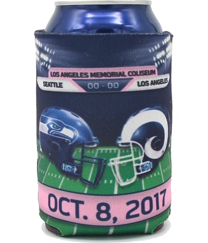 Rams Vs Seahawks Can Cooler Souvenir