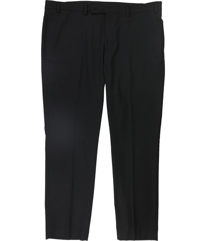 Solid Straight Leg Dress Pant Slacks