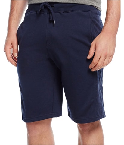 Quilted Panel Athletic Sweat Shorts