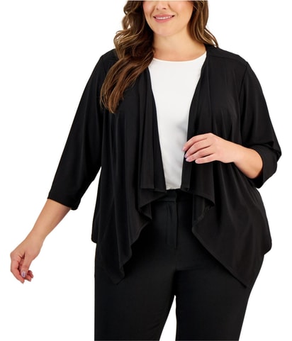 Solid Cardigan Sweater