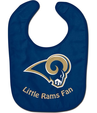 Little Rams Fan Bib