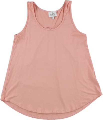 Pleat-Back Tank Top