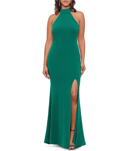 Halter Neck Gown Dress