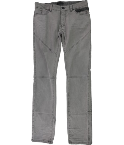 Zipper Pockets Straight Leg Casual Pants