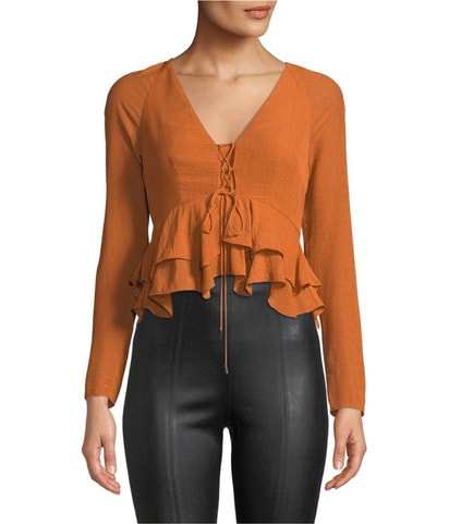 Reagan Peplum Blouse