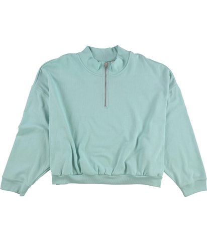 Solid 1/4 Zip Sweatshirt