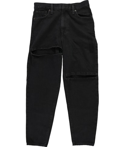 Denim Relaxed Straight Leg Mom Jeans