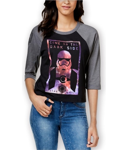 Dark Side Baseball Graphic T-Shirt