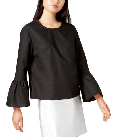 Bell Sleeve Knit Blouse