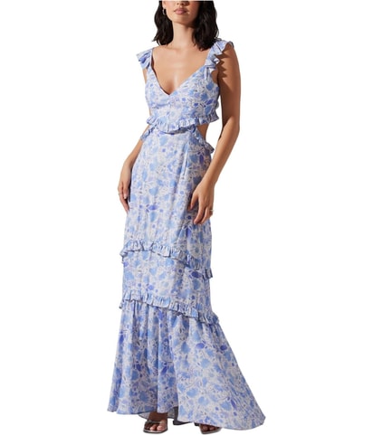 Floral-Print Maxi Dress