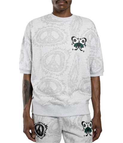 Peace Sign Graphic Sweatshirt