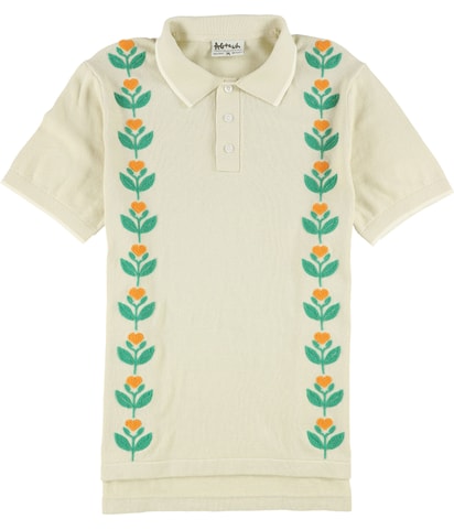 Crochet Polo Shirt