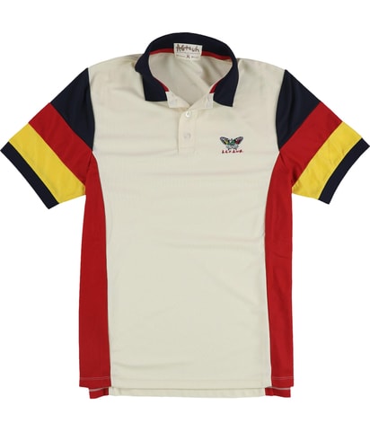 Embroidered Butterfly Polo Shirt