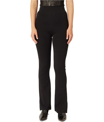 Knit Bootcut Casual Pants