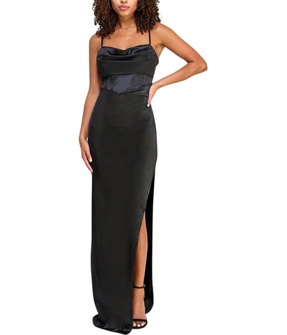 Satin Gown Dress