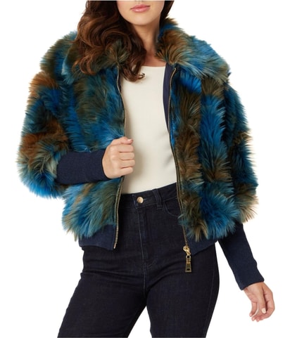 Faux Fur Cropped Jacket