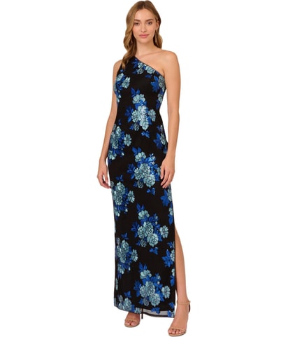 Sequin Floral249 Gown Dress