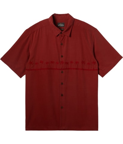 Tahiti Palms Button Up Shirt