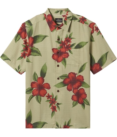Floral Print Outer Reef Button Up Shirt