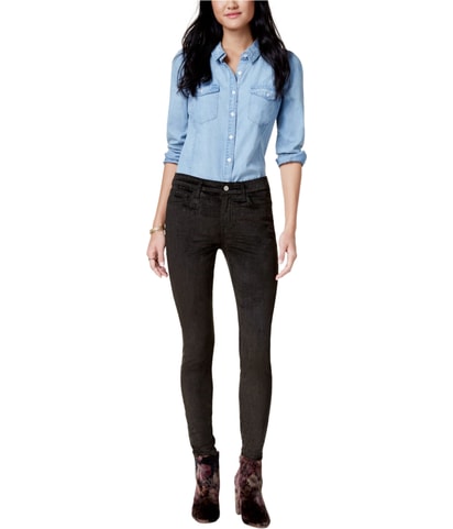 Velvet Tapered Skinny Jeans