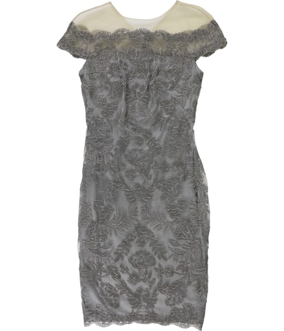 Embroidered Bodycon Dress
