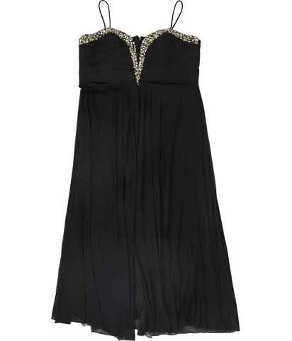 Embellished A-line Dress