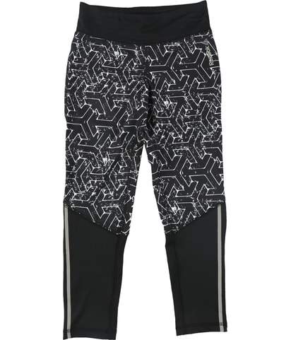 Geo Reflective Tapered Leggings Athletic Pants