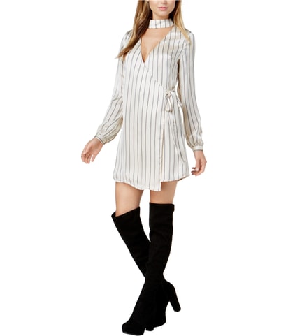 Choker Wrap Dress