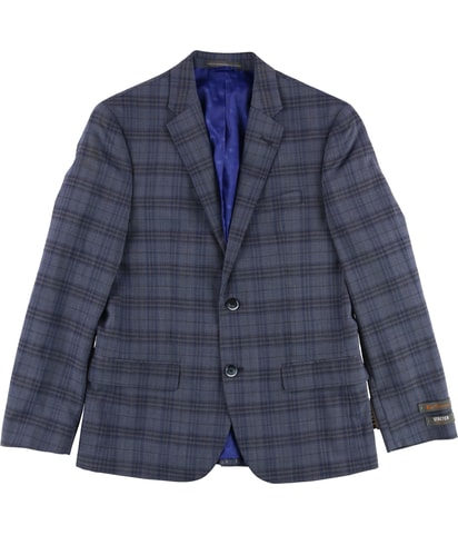 Ben Sherman Plaid Two Button Blazer Jacket