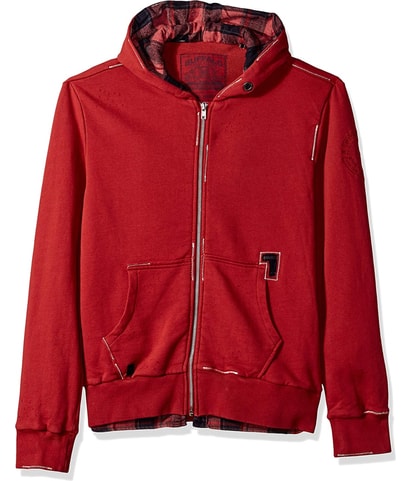 Fleece-Lined Hoodie Sweatshirt
