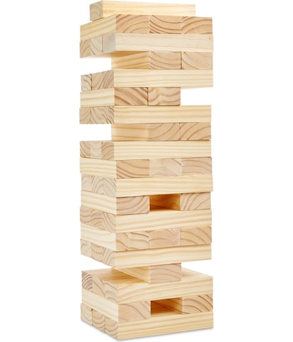 48pc Jumbo Stacking Games