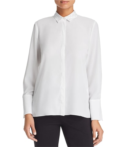 Rhinestone Button Up Shirt