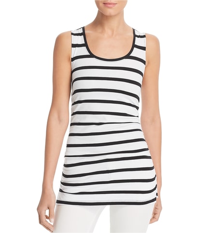 Striped Ruched Tank Top