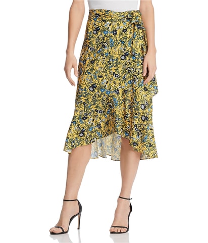 Ella Tie-Front Asymmetrical Skirt