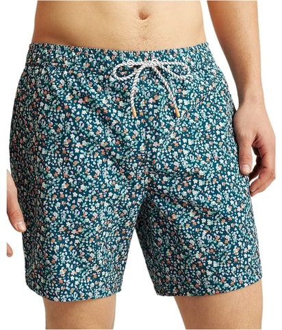 Spring Painted Swim Bottom Trunks