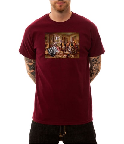 Black Scale The Old Glory Graphic T-Shirt