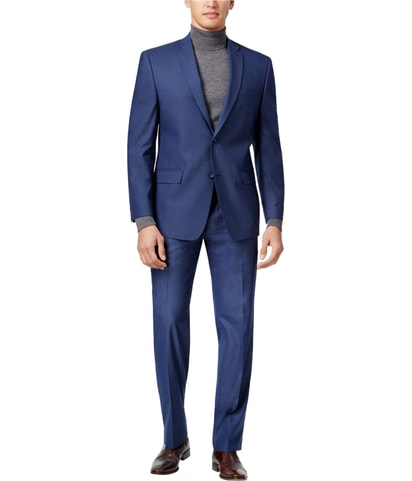 Classic-Fit Straight Leg Slacks Dress Pants