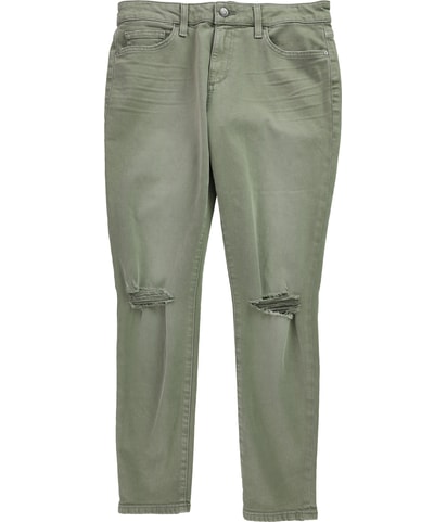 Distressed Knee Tapered Skinny Jeans