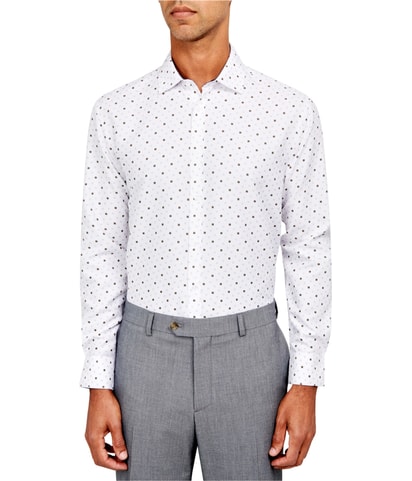 Geometric Button Down Dress Shirt