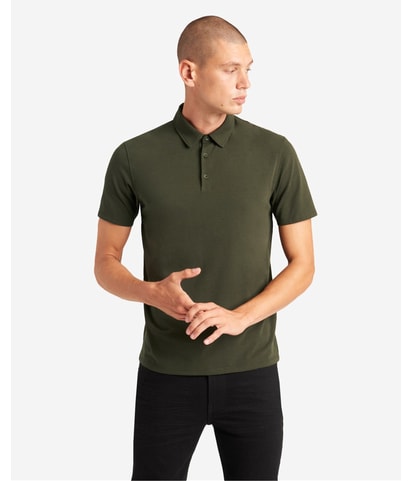 Performance Button Polo Shirt