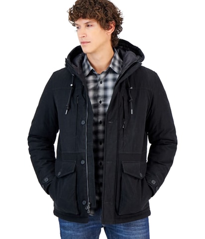 Hooded Parka Coat