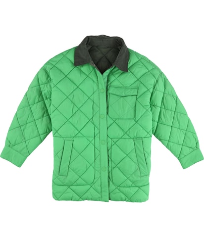 Reversible Diamond Quilted Jacket